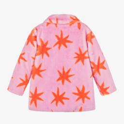 Stella McCartney Kids-Girls Cosmic Star Faux Fur Jacket | Childrensalon Outlet