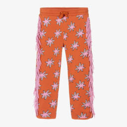 Stella McCartney Kids-Girls Cosmic Star Print Joggers | Childrensalon Outlet