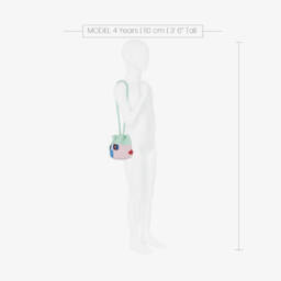 Stella McCartney Kids-Girls Cottage-Inspired Pink Knit Bag | Childrensalon Outlet