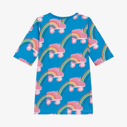 Stella McCartney Kids-فستان قطني للبنات بتصميم تزلج أنيق | Childrensalon Outlet