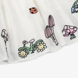 Stella McCartney Kids-Girls Cotton Ivory Fairy Dress | Childrensalon Outlet