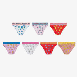 Stella McCartney Kids-Хлопковые трусики (7шт.) | Childrensalon Outlet