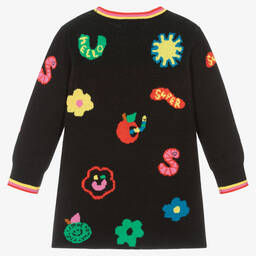 Stella McCartney Kids-Girls Cotton Knitted Dress | Childrensalon Outlet
