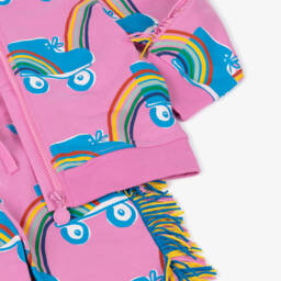 Stella McCartney Kids-Girls Cotton Pink Skating Tracksuit | Childrensalon Outlet