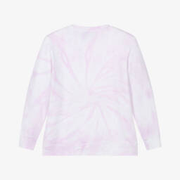 Stella McCartney Kids-بلوزة قطنية للبنات بطبعة سبونج بوب بتصميم تاي داي | Childrensalon Outlet