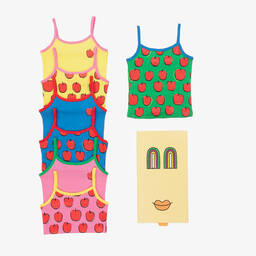 Stella McCartney Kids-Girls Cotton Vests (7 Pack) | Childrensalon Outlet