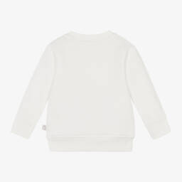 Stella McCartney Kids-Girls Cream Organic Cotton Jumper | Childrensalon Outlet