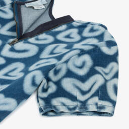 Stella McCartney Kids-فستان جينز للبنات بلمسات قلبية | Childrensalon Outlet