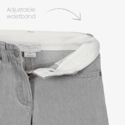 Stella McCartney Kids-Girls Denim Horse Motif Trousers | Childrensalon Outlet