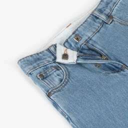 Stella McCartney Kids-Girls Denim Wide-Leg Trousers | Childrensalon Outlet