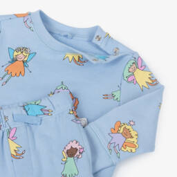 Stella McCartney Kids-Girls Dreamy Blue Fairy Ensemble | Childrensalon Outlet