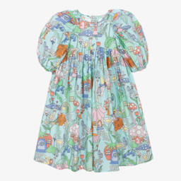 Stella McCartney Kids-فستان أزرق ساحر للبنات | Childrensalon Outlet