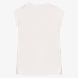 Stella McCartney Kids-Girls Ivory Cotton Love To Dream Dress | Childrensalon Outlet