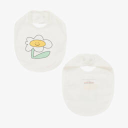 Stella McCartney Kids-Girls Ivory Floral Cotton Set | Childrensalon Outlet