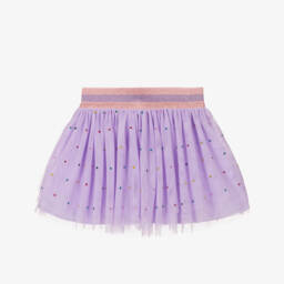 Stella McCartney Kids-Girls Lavender Tulle Twirl Skirt | Childrensalon Outlet