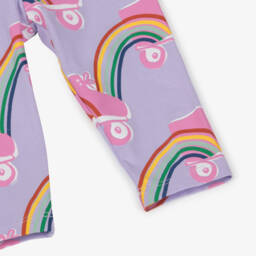 Stella McCartney Kids-Girls Lavender Whimsy Print Leggings | Childrensalon Outlet