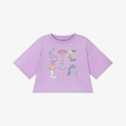 Stella McCartney Kids-تي شيرت فاخر للبنات من القطن النقي | Childrensalon Outlet