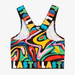 Stella McCartney Kids-Girls Marbled Sports Vest | Childrensalon Outlet