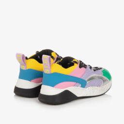 Stella McCartney Kids-Разноцветные кроссовки из искусственной кожи для девочек | Childrensalon Outlet