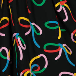 Stella McCartney Kids-Girls Multicolour Bow Pattern Dress | Childrensalon Outlet