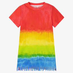 Stella McCartney Kids-Girls Multicolour Tie Dye Dress | Childrensalon Outlet
