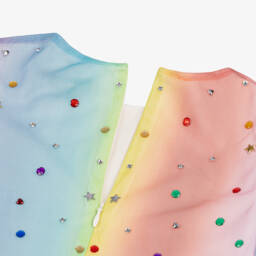 Stella McCartney Kids-Girls Multicolour Tulle Party Dress | Childrensalon Outlet