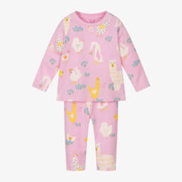 Stella McCartney Kids-Girls Pastel Animal Print Set | Childrensalon Outlet