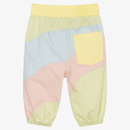 Stella McCartney Kids-Хлопковые брюки пастельных оттенков | Childrensalon Outlet