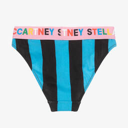 Stella McCartney Kids-Розовые и синие трусики в полоску (2шт.) | Childrensalon Outlet