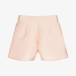 Stella McCartney Kids-Розовые шорты из хлопка и шелка | Childrensalon Outlet
