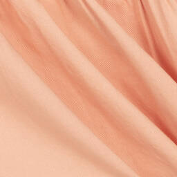 Stella McCartney Kids-Розовое хлопковое платье с вышивкой | Childrensalon Outlet