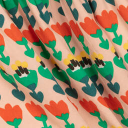 Stella McCartney Kids-Girls Pink Floral Dress | Childrensalon Outlet