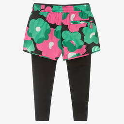 Stella McCartney Kids-شورت لون زهري وأخضر للبنات | Childrensalon Outlet