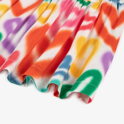 Stella McCartney Kids-Girls Pink & Red Heart-Print Skirt | Childrensalon Outlet