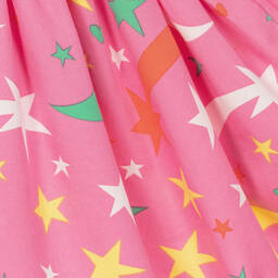 Stella McCartney Kids-Girls Pink Star Dress | Childrensalon Outlet
