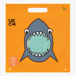 Stella McCartney Kids- Girls Pink Star Swimsuit (UPF50+) | Childrensalon Outlet