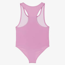 Stella McCartney Kids- Girls Pink Star Swimsuit (UPF50+) | Childrensalon Outlet
