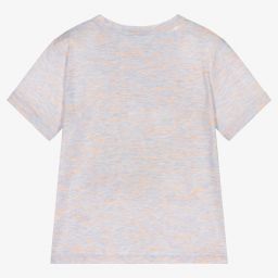 Stella McCartney Kids-Girls Purple Cotton T-shirt | Childrensalon Outlet