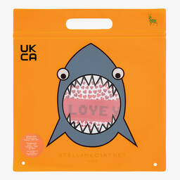 Stella McCartney Kids-Girls Red Heart Print Bikini (UPF50+) | Childrensalon Outlet