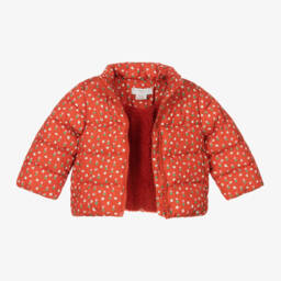 Stella McCartney Kids-Girls Scarlet Floral Padded Jacket | Childrensalon Outlet