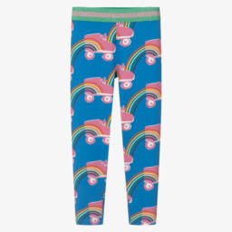 Stella McCartney Kids-Girls Soft Blue Skater Leggings | Childrensalon Outlet