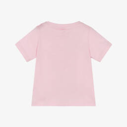 Stella McCartney Kids-Girls Soft Pink Strawberry Tee | Childrensalon Outlet
