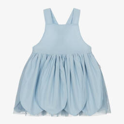 Stella McCartney Kids-Girls Springtime Blue Blossom Dress | Childrensalon Outlet