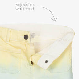 Stella McCartney Kids-جينز قطن عضوي دنيم بطبعة ملونة للبنات | Childrensalon Outlet