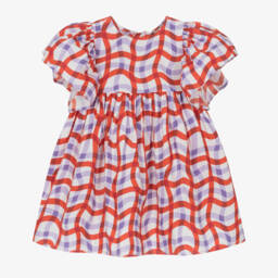 Stella McCartney Kids-فستان قطني نابض بالحياة للبنات | Childrensalon Outlet