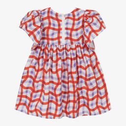 Stella McCartney Kids-فستان قطني نابض بالحياة للبنات | Childrensalon Outlet