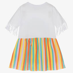 Stella McCartney Kids-Girls White Jellyfish Dress | Childrensalon Outlet