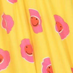 Stella McCartney Kids-Girls Yellow & Pink Flower Dress | Childrensalon Outlet