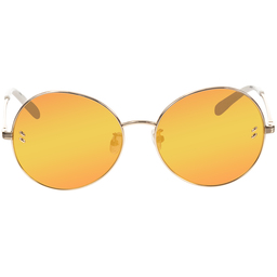 Stella McCartney Kids-Gold Round Sunglasses | Childrensalon Outlet
