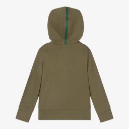 Stella McCartney Kids-Green Monster Zip-Up Hoodie | Childrensalon Outlet